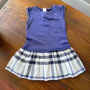 Dress short sleeves 6/9 Burberry blue